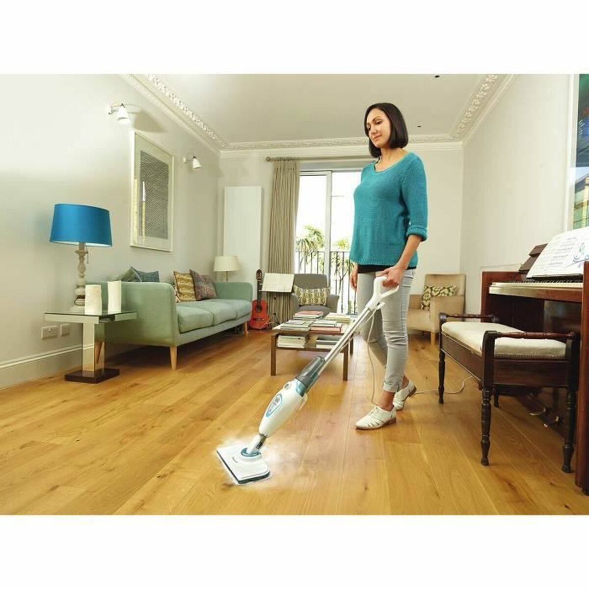 Mopa a Vapor Black & Decker 1300 W (Reacondicionado A)