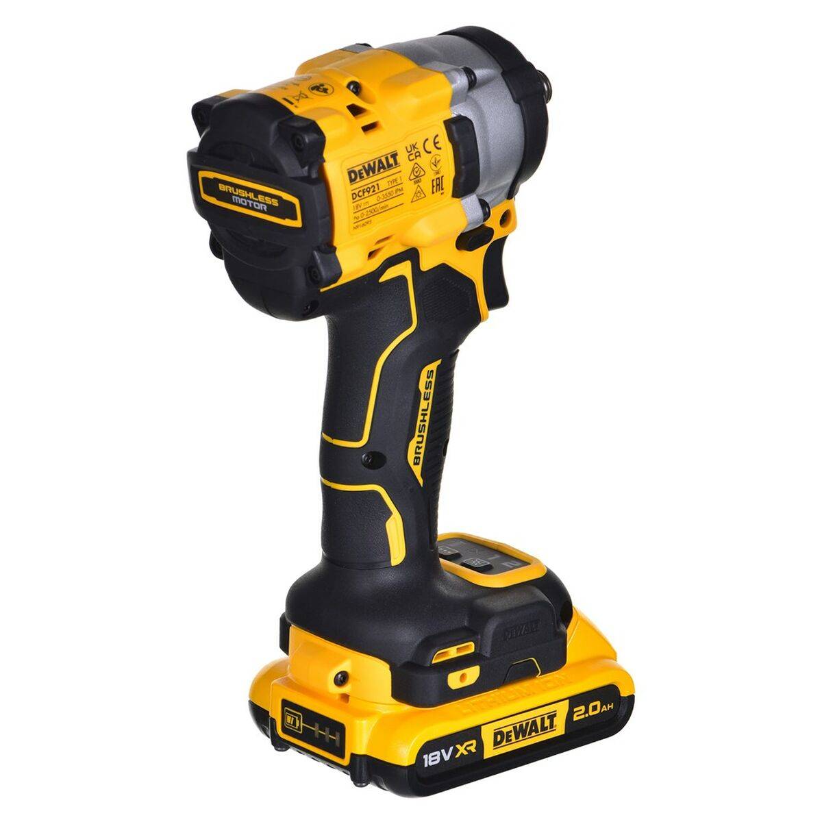 Llave de impacto Dewalt DCF921D2T 18 V 406 Nm 610 Nm