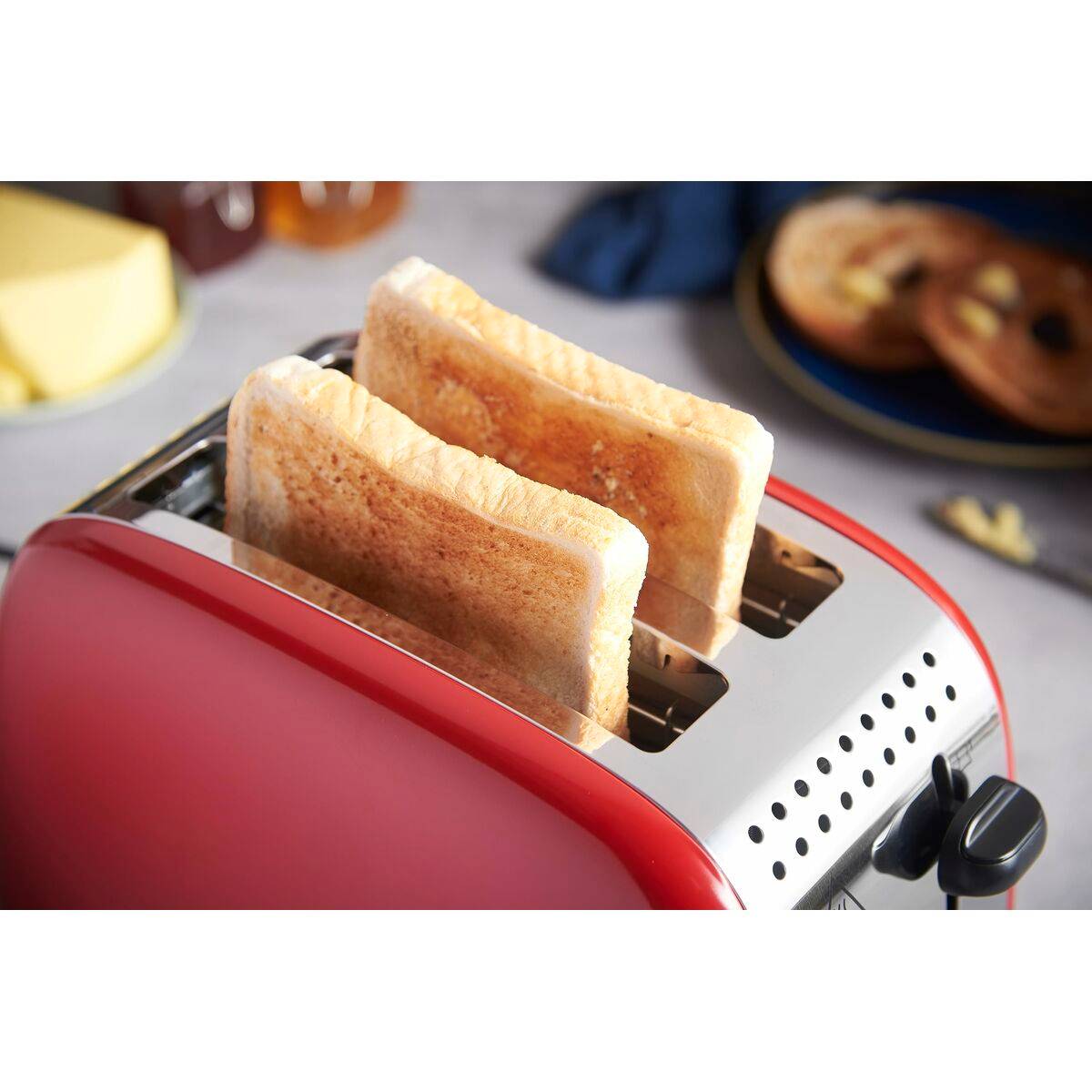 Tostadora Russell Hobbs 26554-56 Rojo