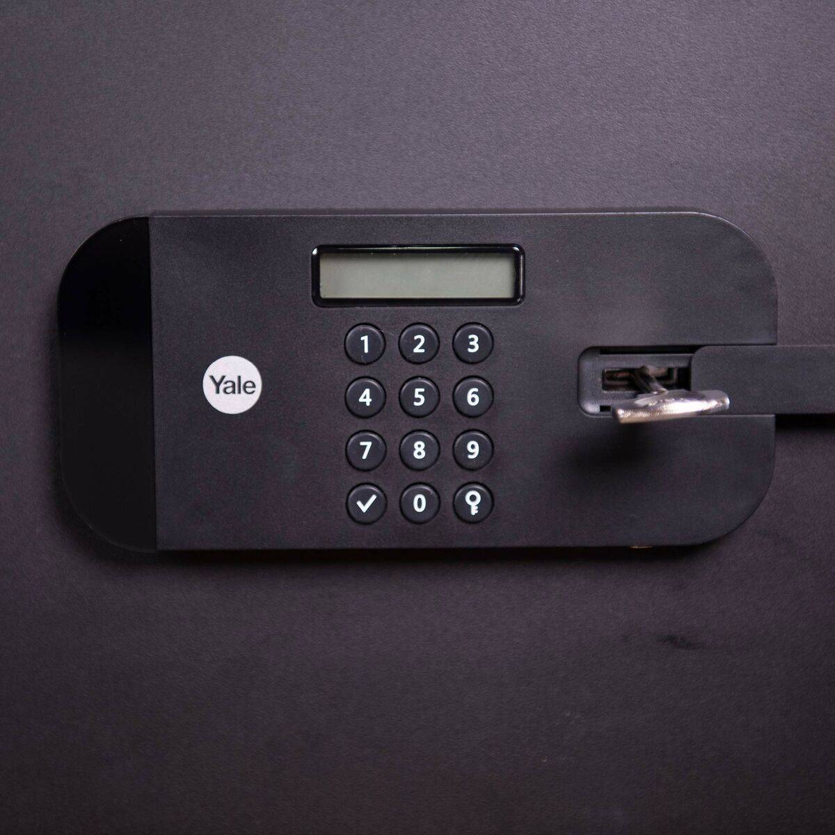 Caja Fuerte con Cerradura Electrónica Yale YSEB/400/EB1 Negro Acero Inoxidable Acero