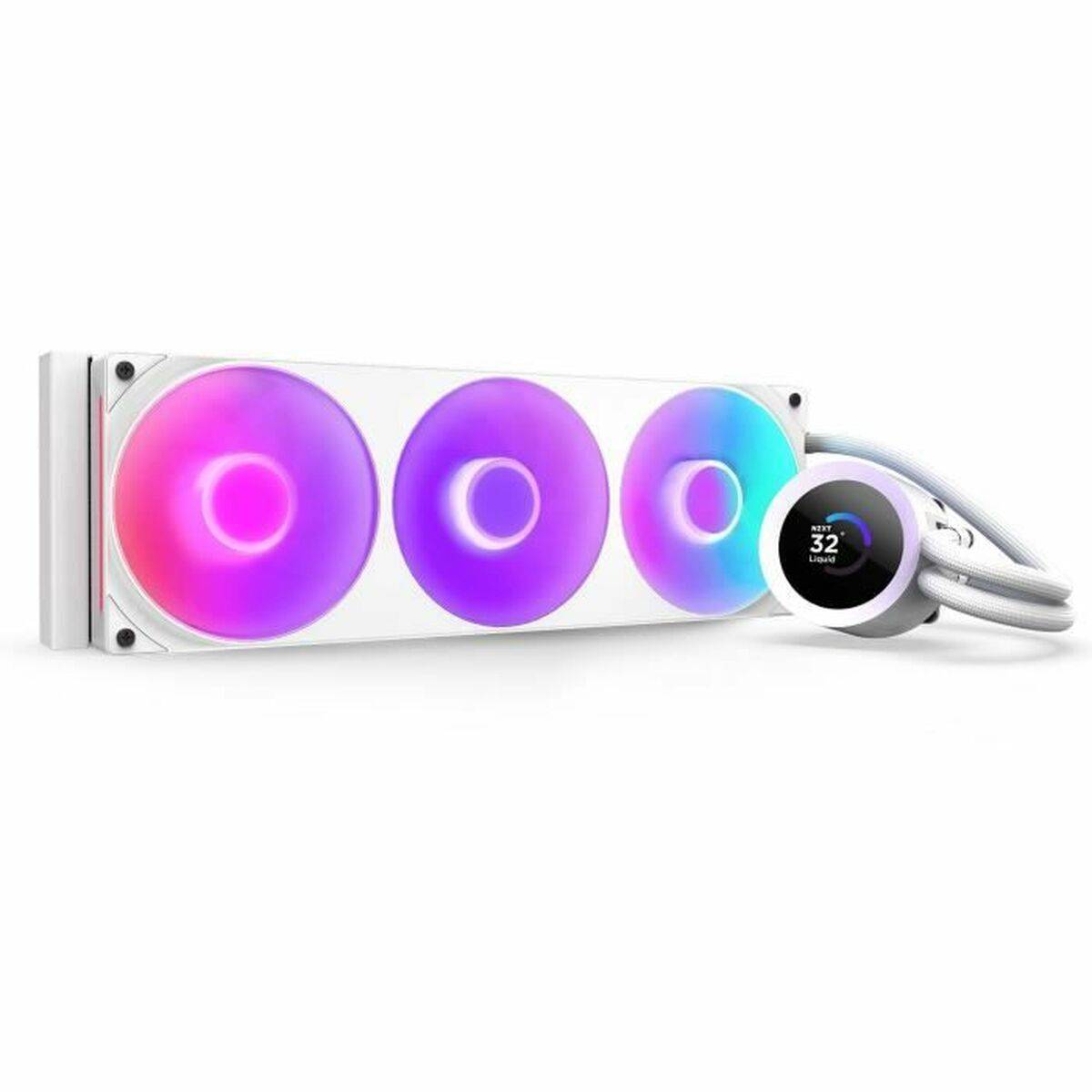 Kit de Refrigeración Líquida NZXT RL-KR360-W2 Kraken Plus 360 RGB
