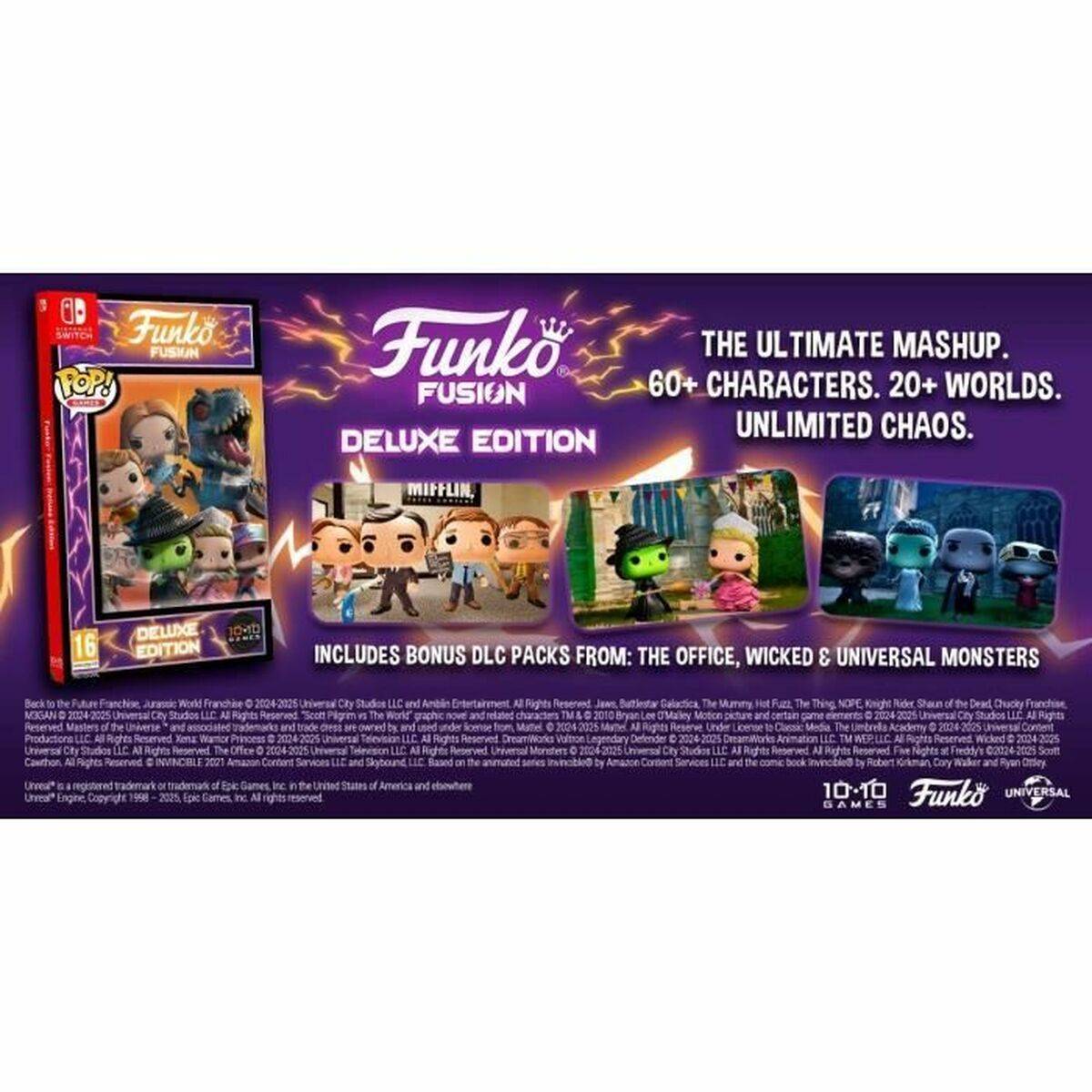 Videojuego para Switch Just For Games Funko Fusion Deluxe Edition