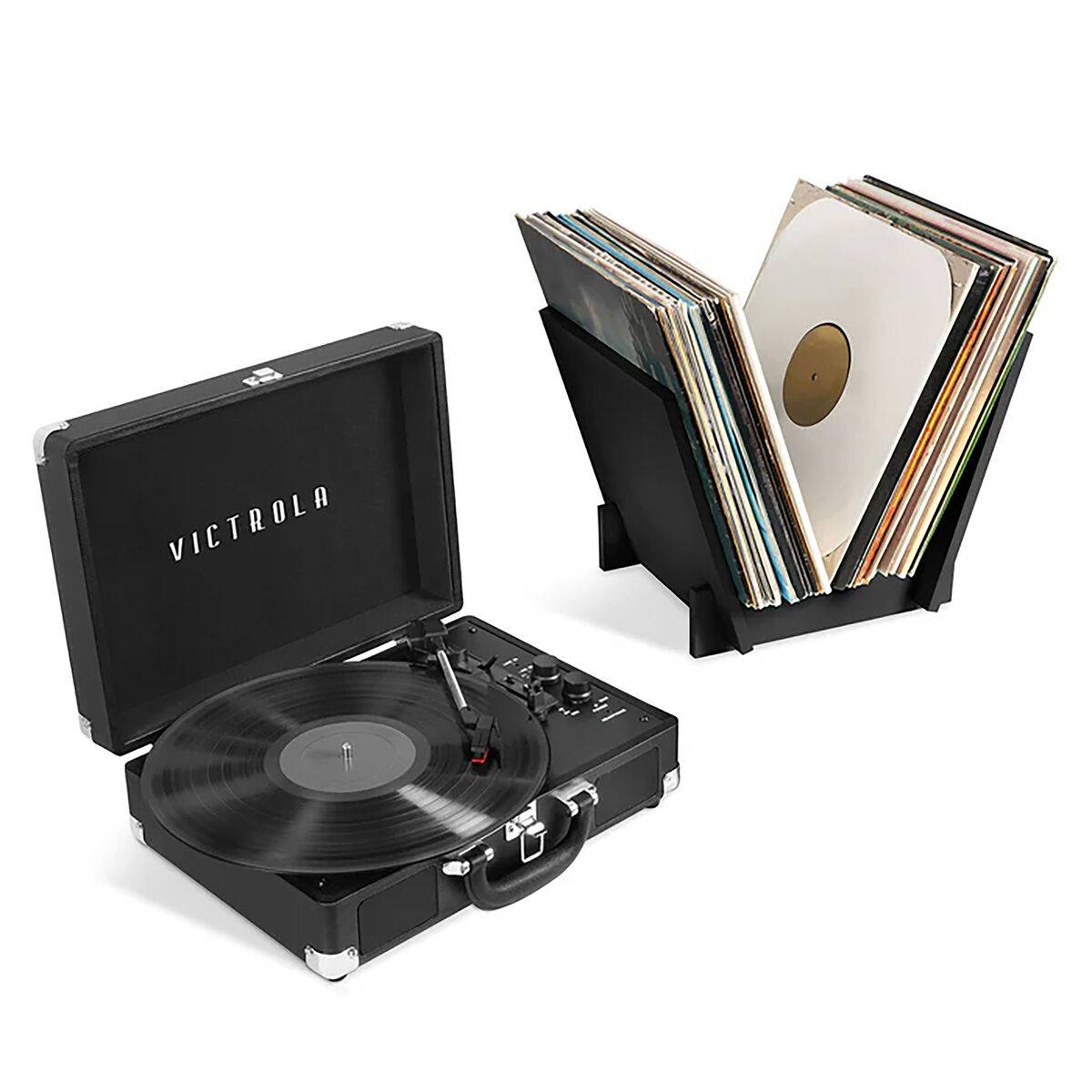 Victrola Tocadicos maleta Journey + Negro