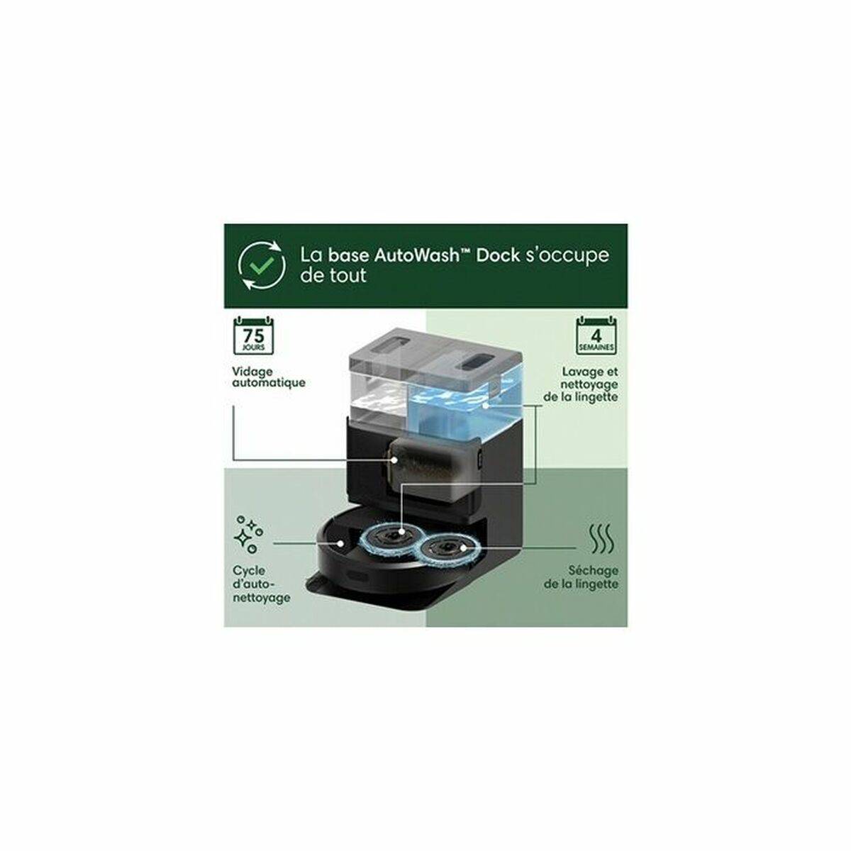 Robot Aspirador iRobot Roomba Plus 405 5000 mAh