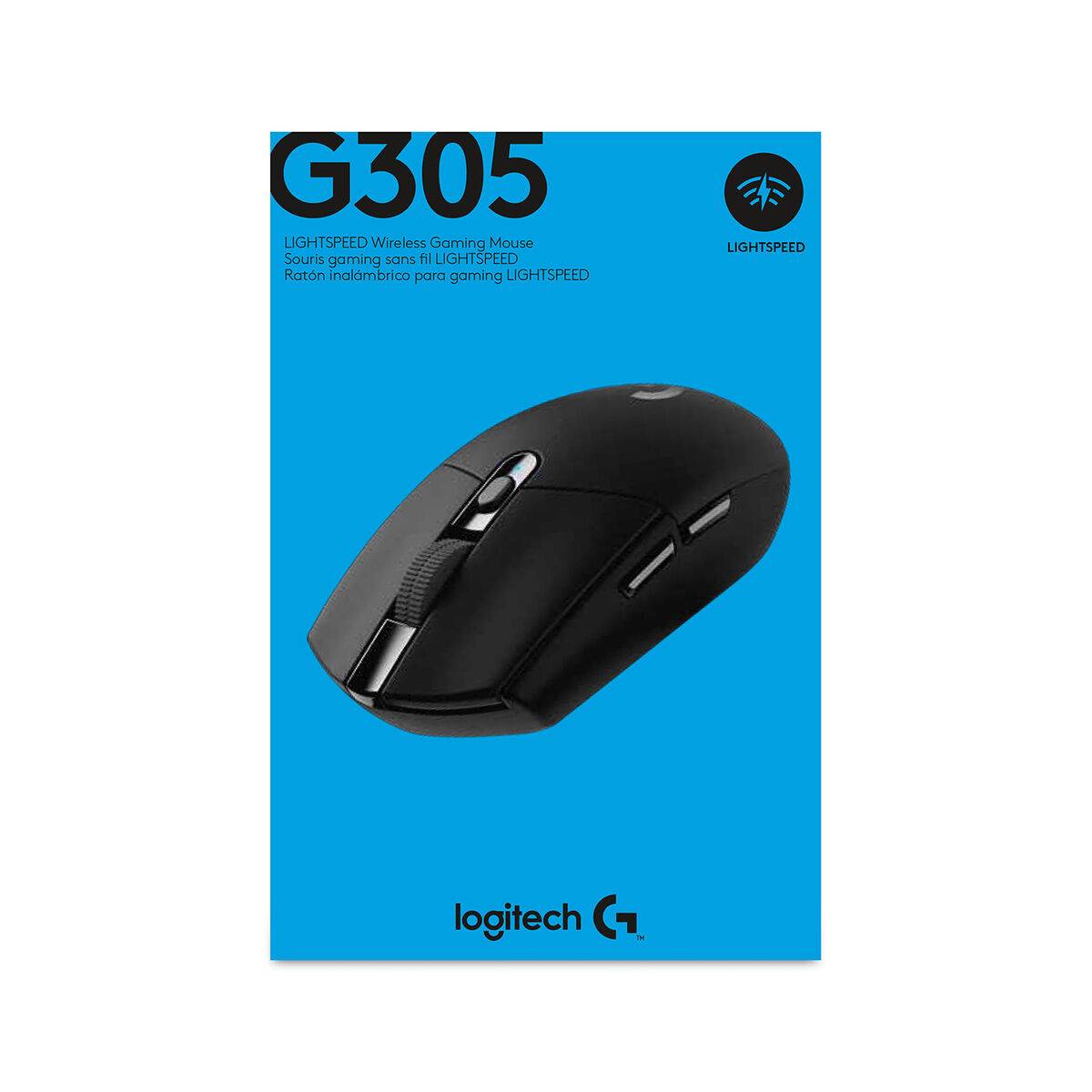 Ratón Logitech G305 12000 dpi Negro