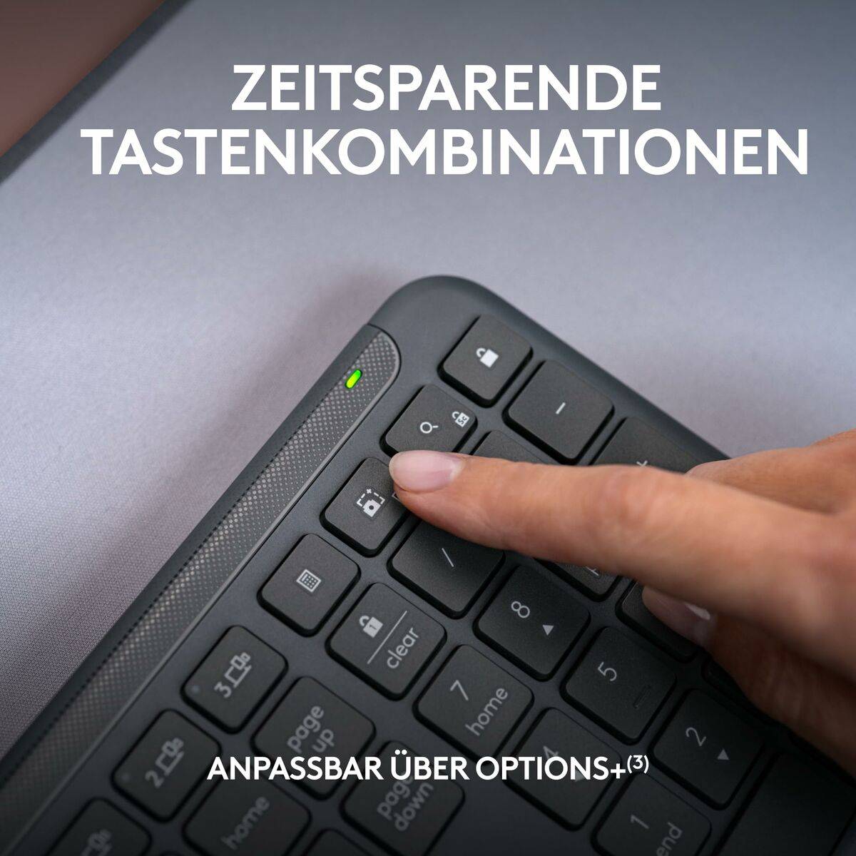 Teclado y Ratón Logitech 920-012504 Grafito Alemán QWERTZ