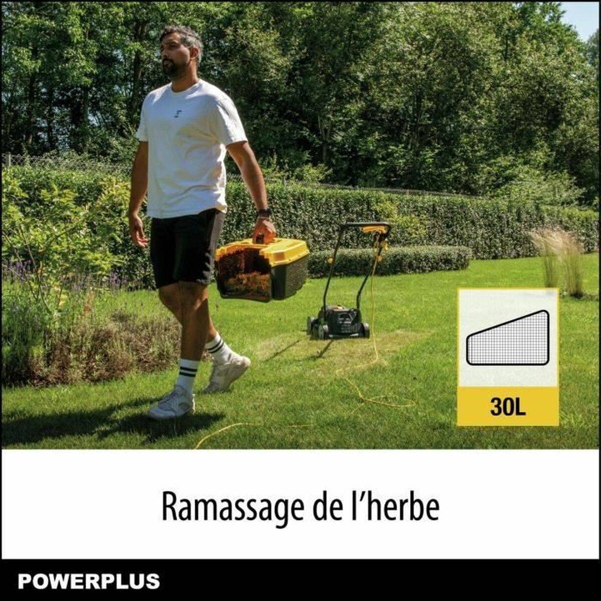 Cortacésped Eléctrico Powerplus POWXG62205T 1300 W 220-240 V 32 cm 32 L