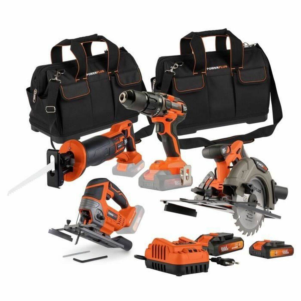 Set de Herramientas Powerplus (4 Unidades)