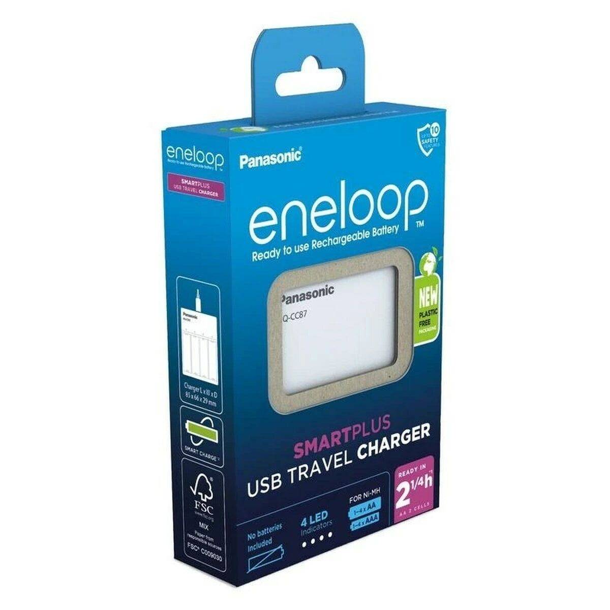 Cargador de Pilas Panasonic BQ-CC87USB