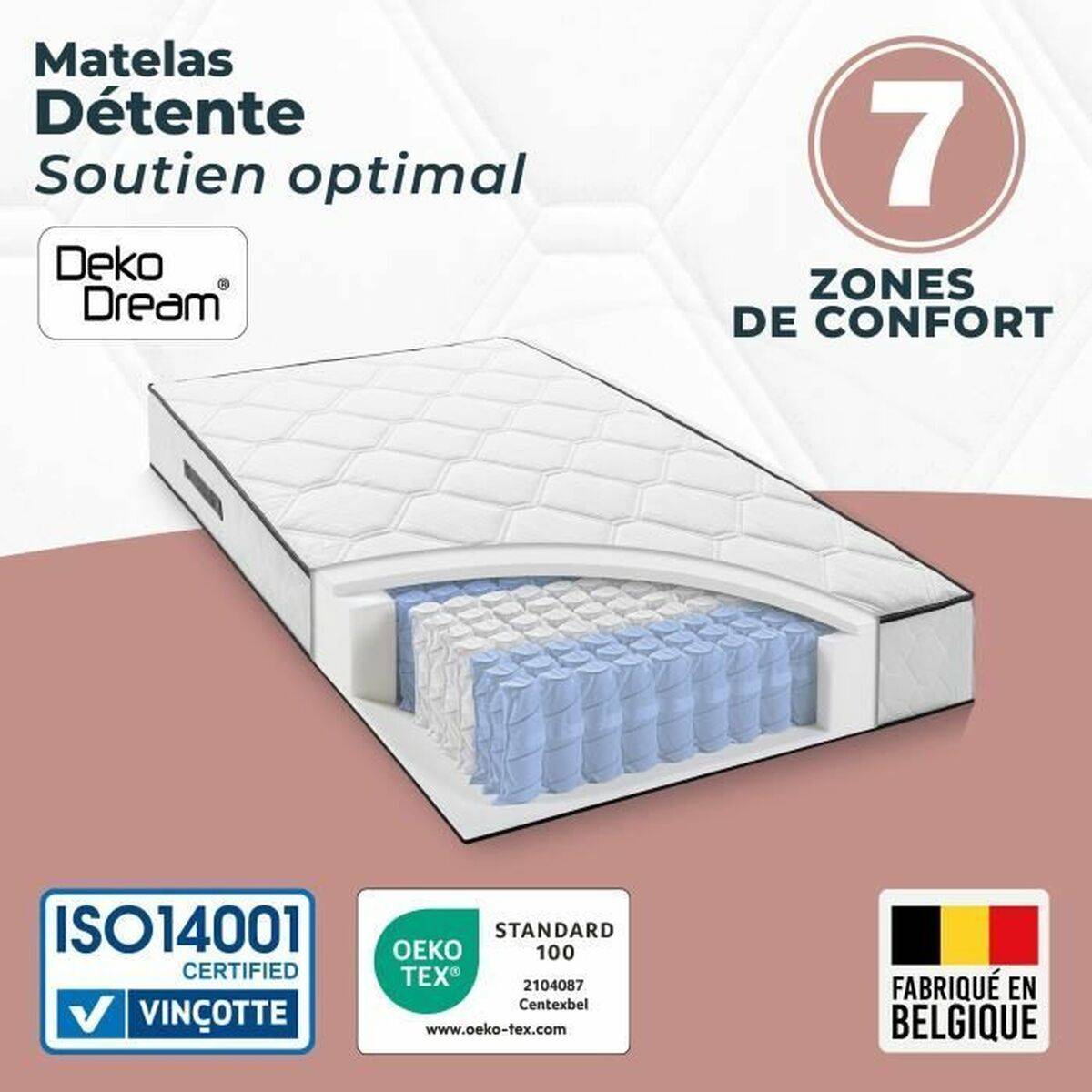 Colchón Viscoelástico Somnis Beeding 90 x 190 cm