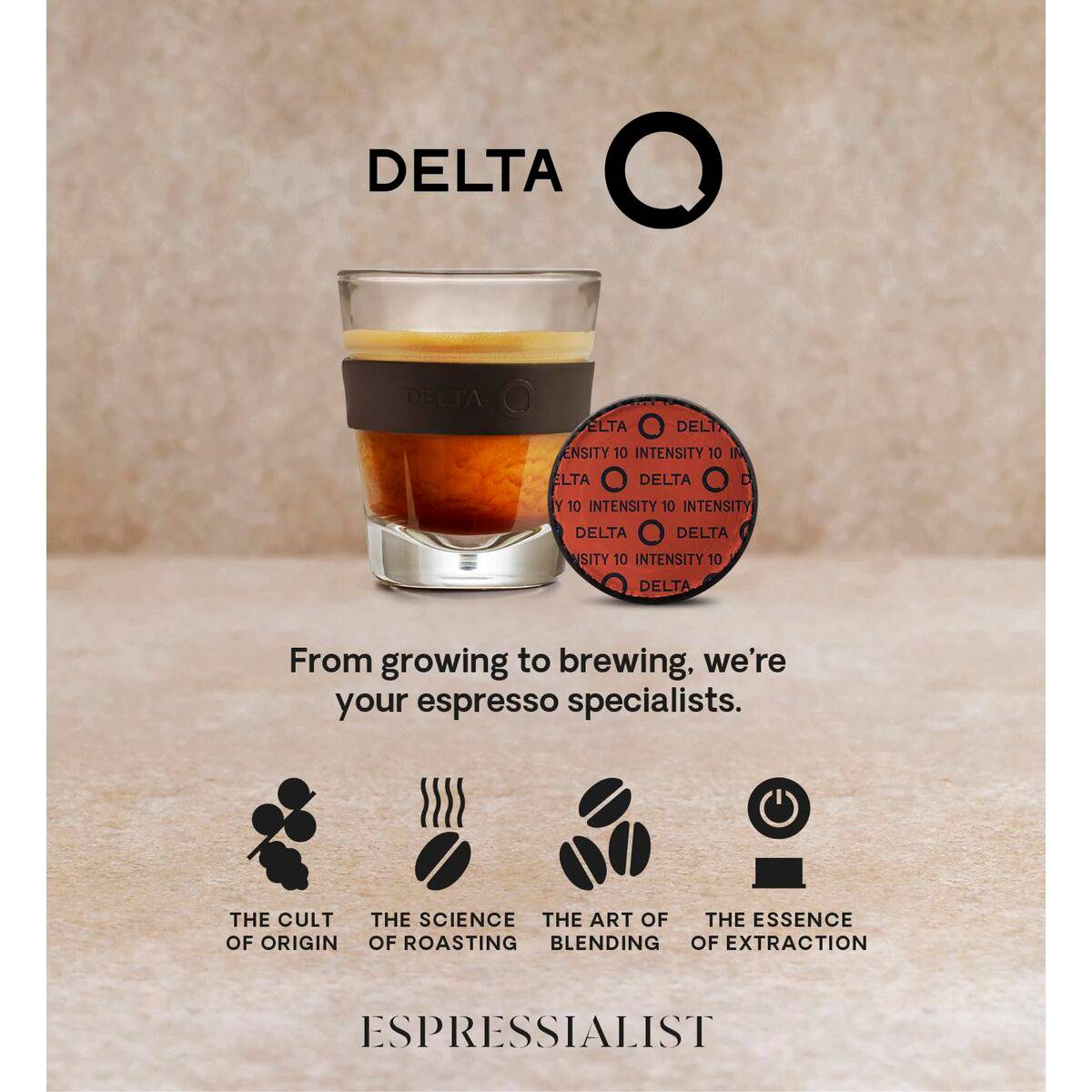 Cápsulas de Café Delta Q 6254022 40 Piezas (40 unidades)