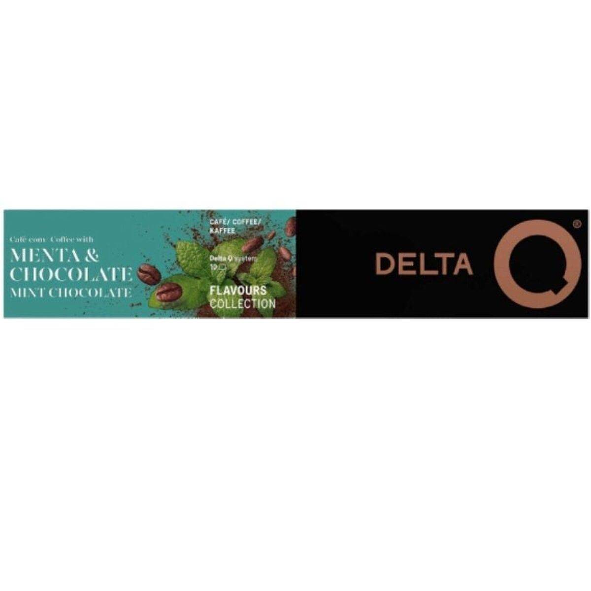 Cápsulas de Café Delta Q Delta Menta y Chocolate 10 Piezas (10 Unidades)