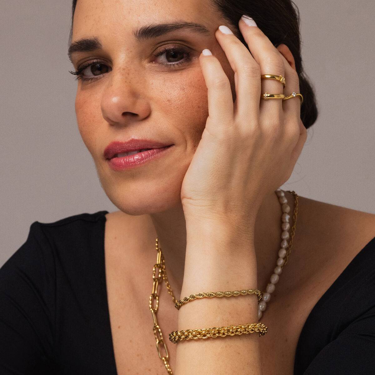 Pulsera Mujer One Jewels OJBA12G Dorado