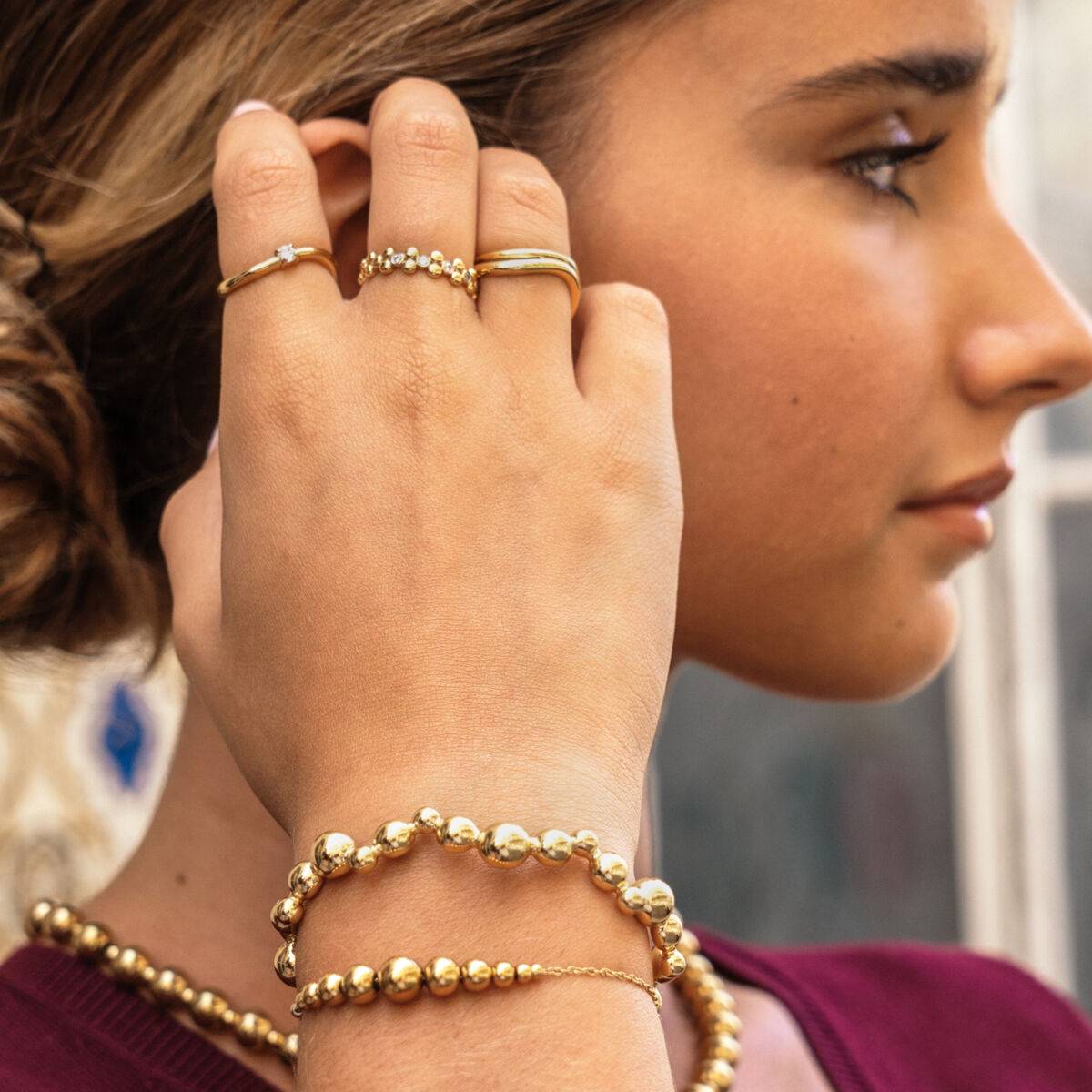 Pulsera Mujer One Jewels OJBA16G Dorado