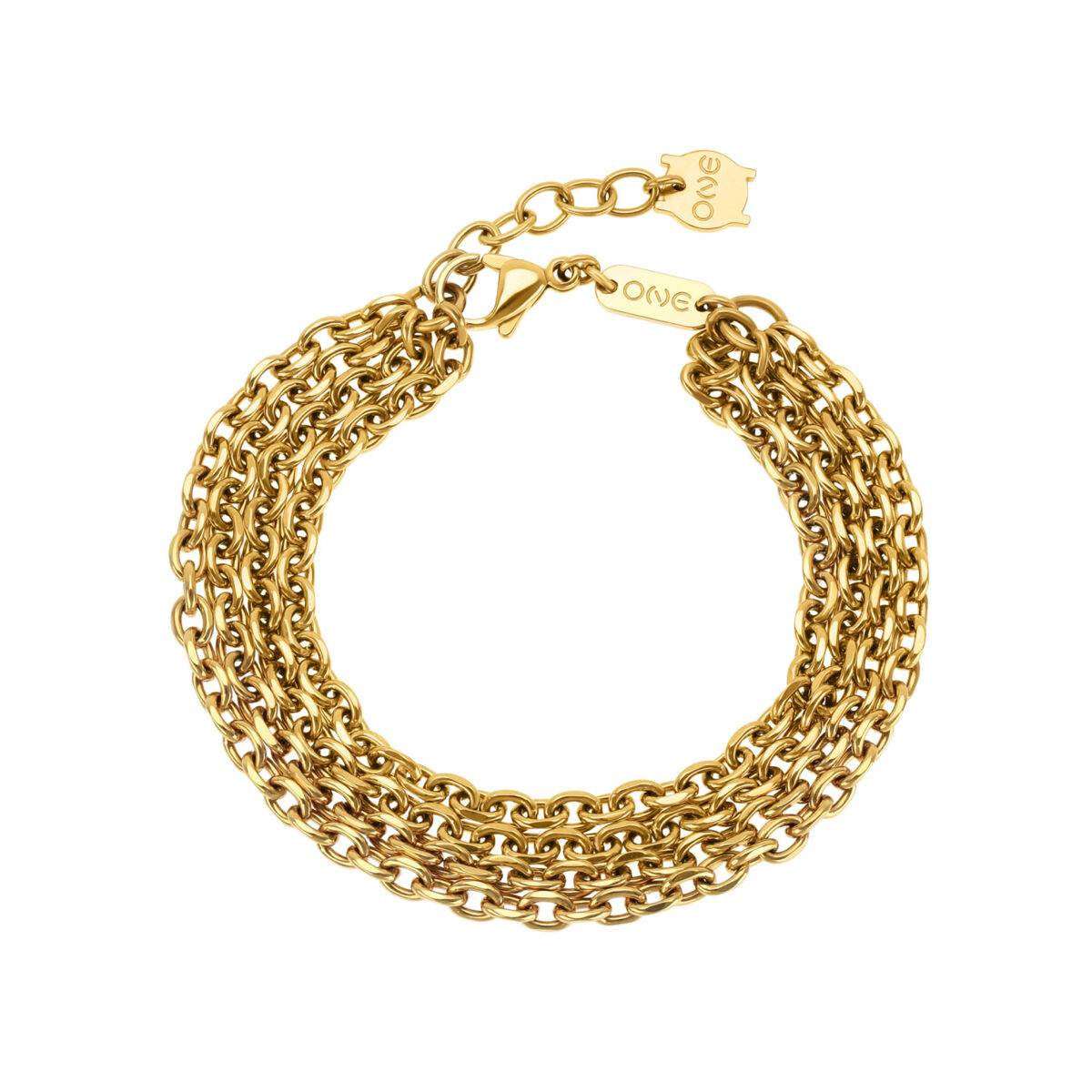 Pulsera Mujer One Jewels OJBA24G Dorado
