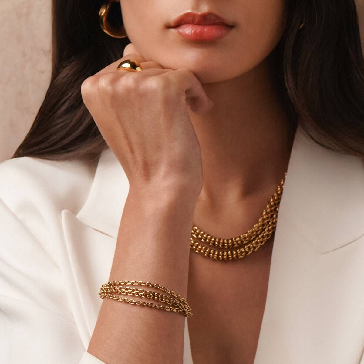 Pulsera Mujer One Jewels OJBA24G Dorado
