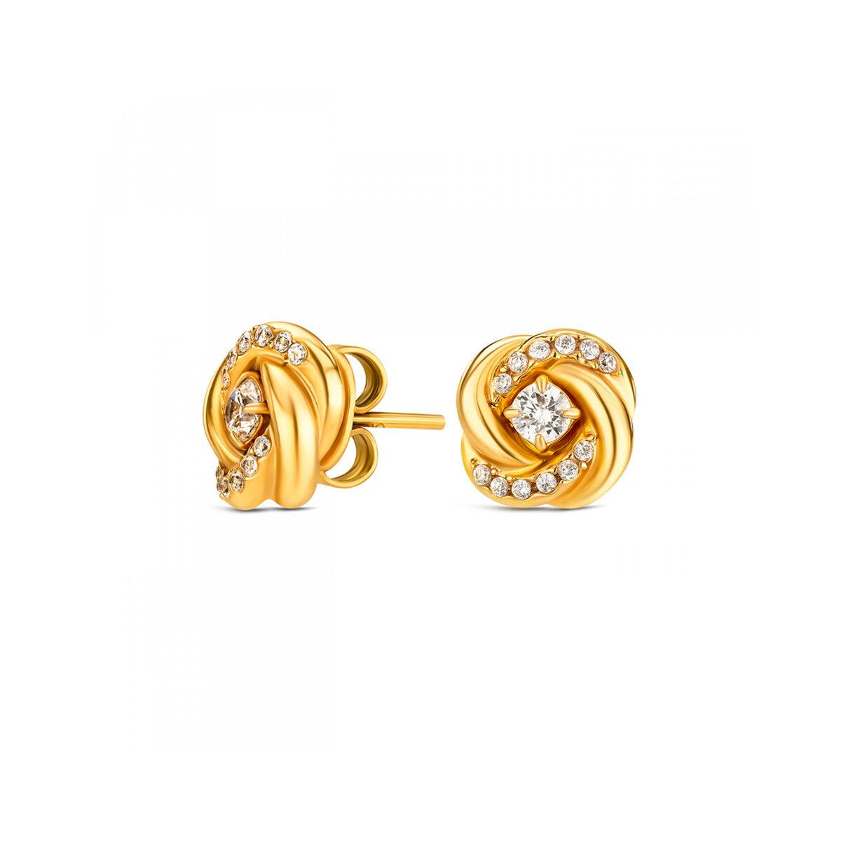 Conjunto Collar y Pendientes Mujer One Jewels OJSET23G Dorado