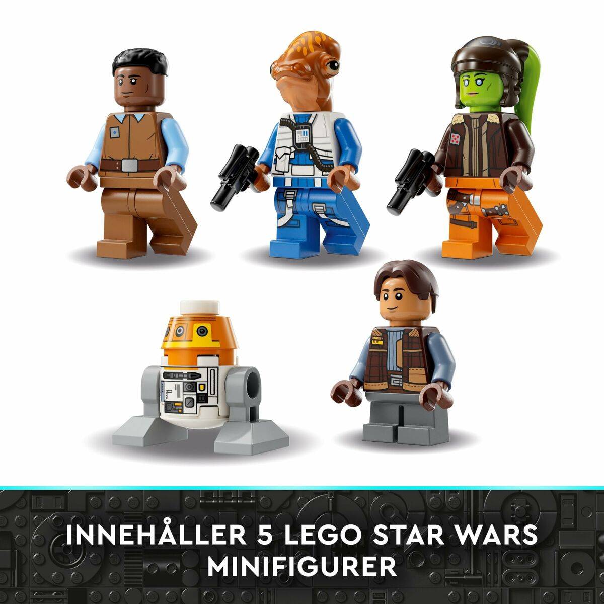Juego de Construcción Lego STAR WARS 75357 Ghost & Phantom II 1394 Piezas