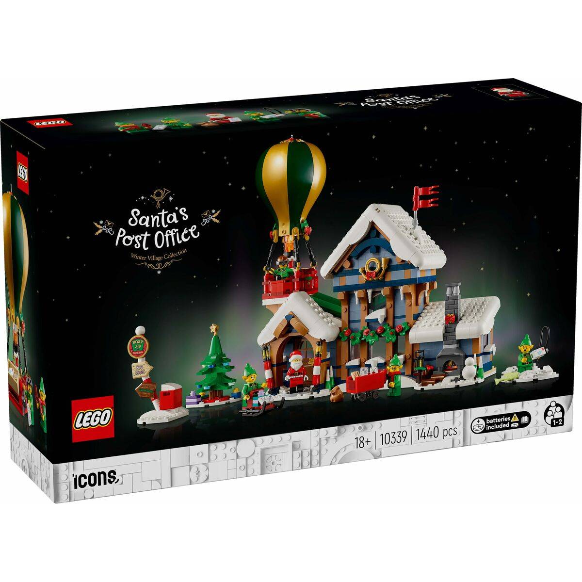Juego de Construcción Lego ICONS 10339 Santa's Post Office 1440 Piezas