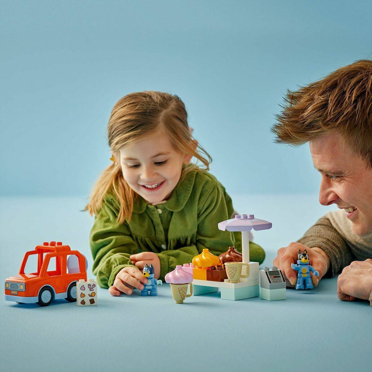 Juego de Construcción Lego Duplo 10458 Ice Cream Trip with Bluey 22 Piezas
