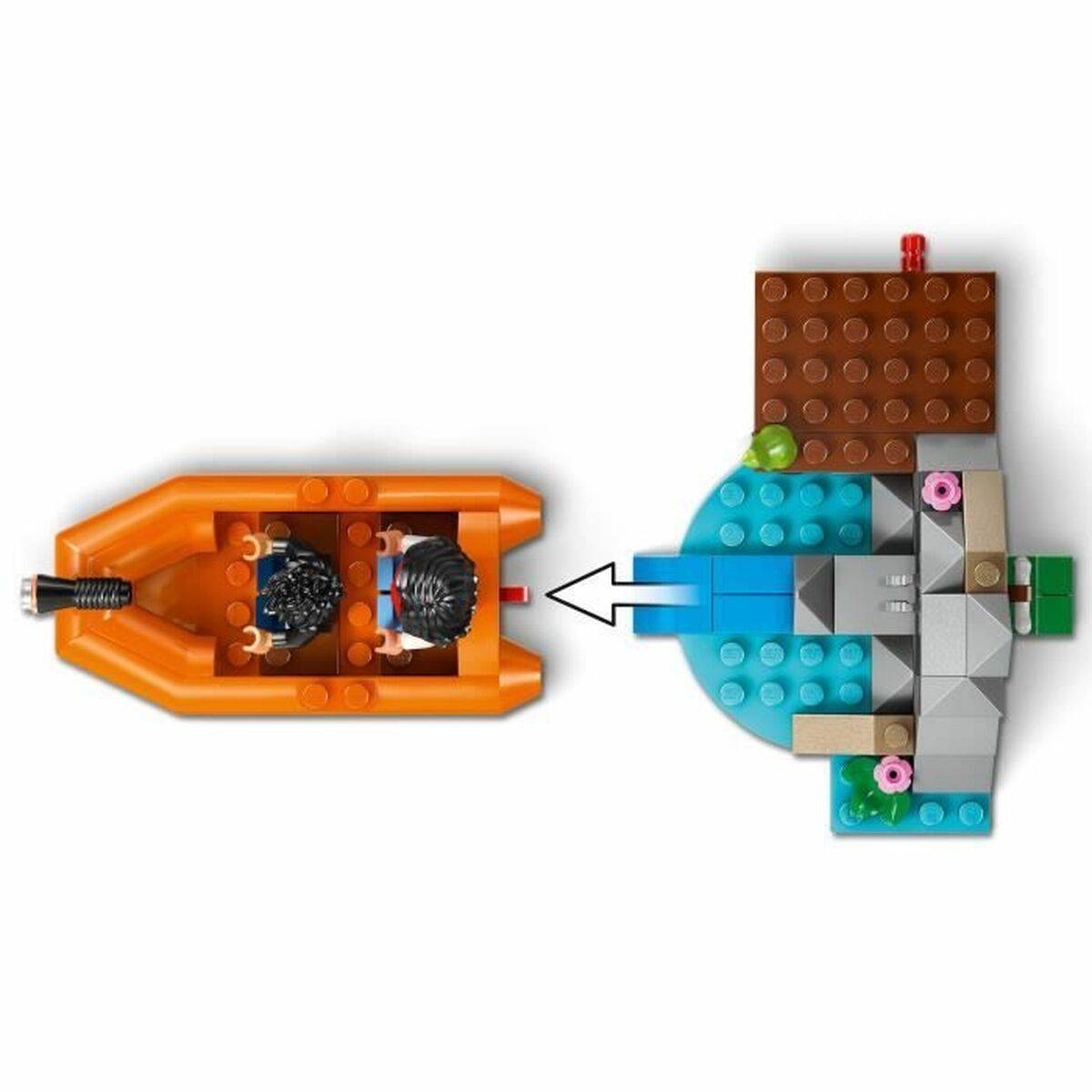 Juego de Construcción Lego JURASSIC WORLD 76975 T.Rex River Escape