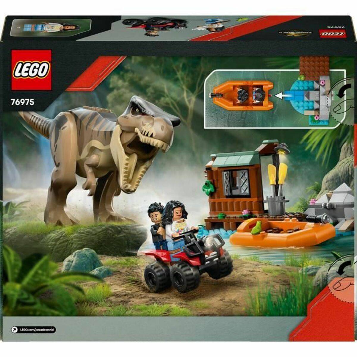 Juego de Construcción Lego JURASSIC WORLD 76975 T.Rex River Escape