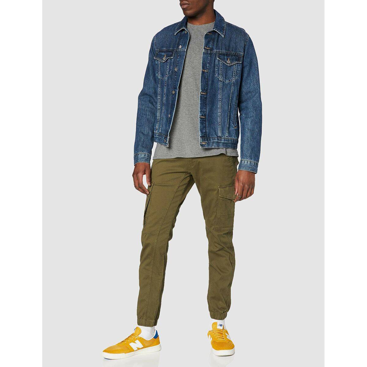 Pantalón Jack & Jones JPSTPAUL FLAKE CARGO 12141844 Verde