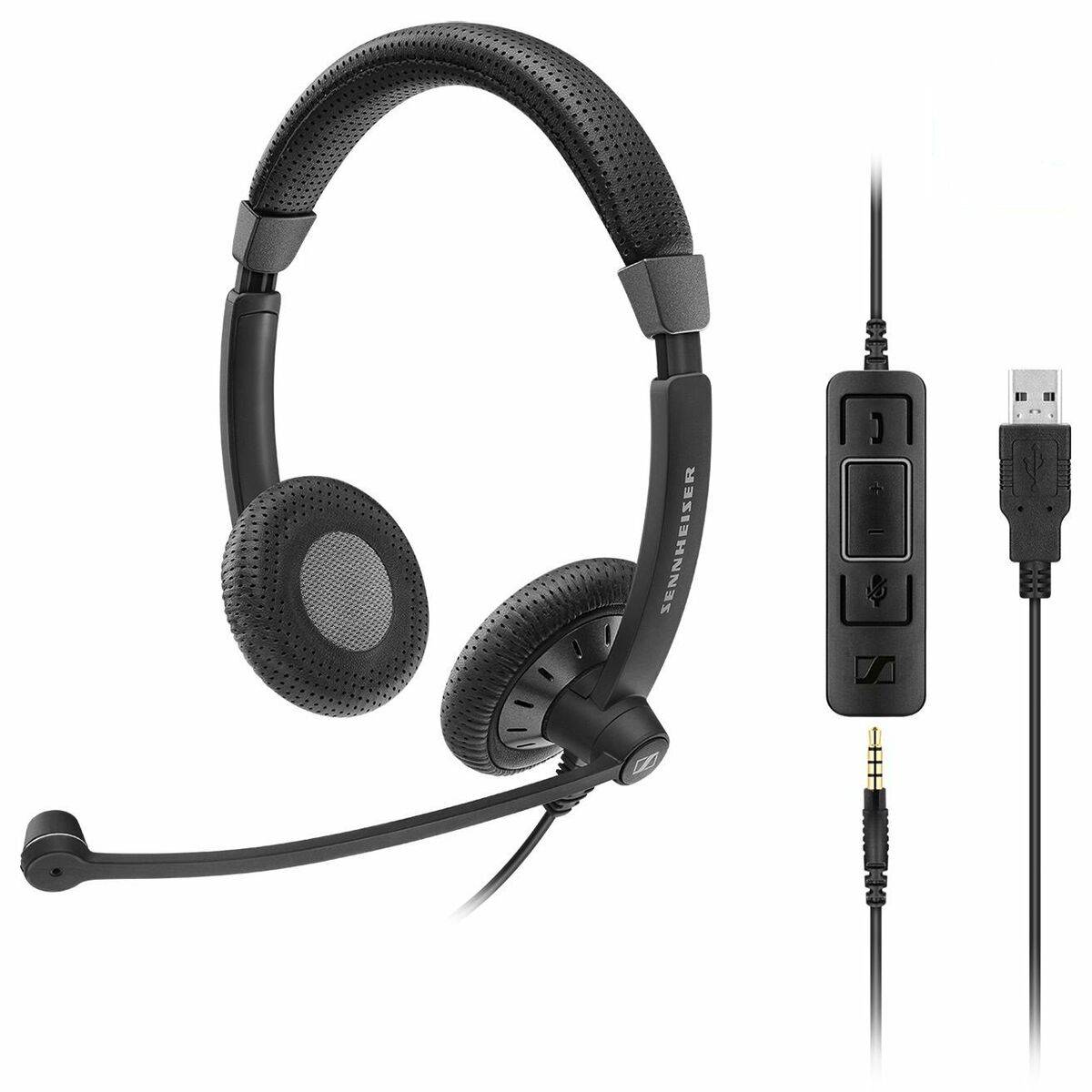 Auriculares con Micrófono Epos Negro Bluetooth