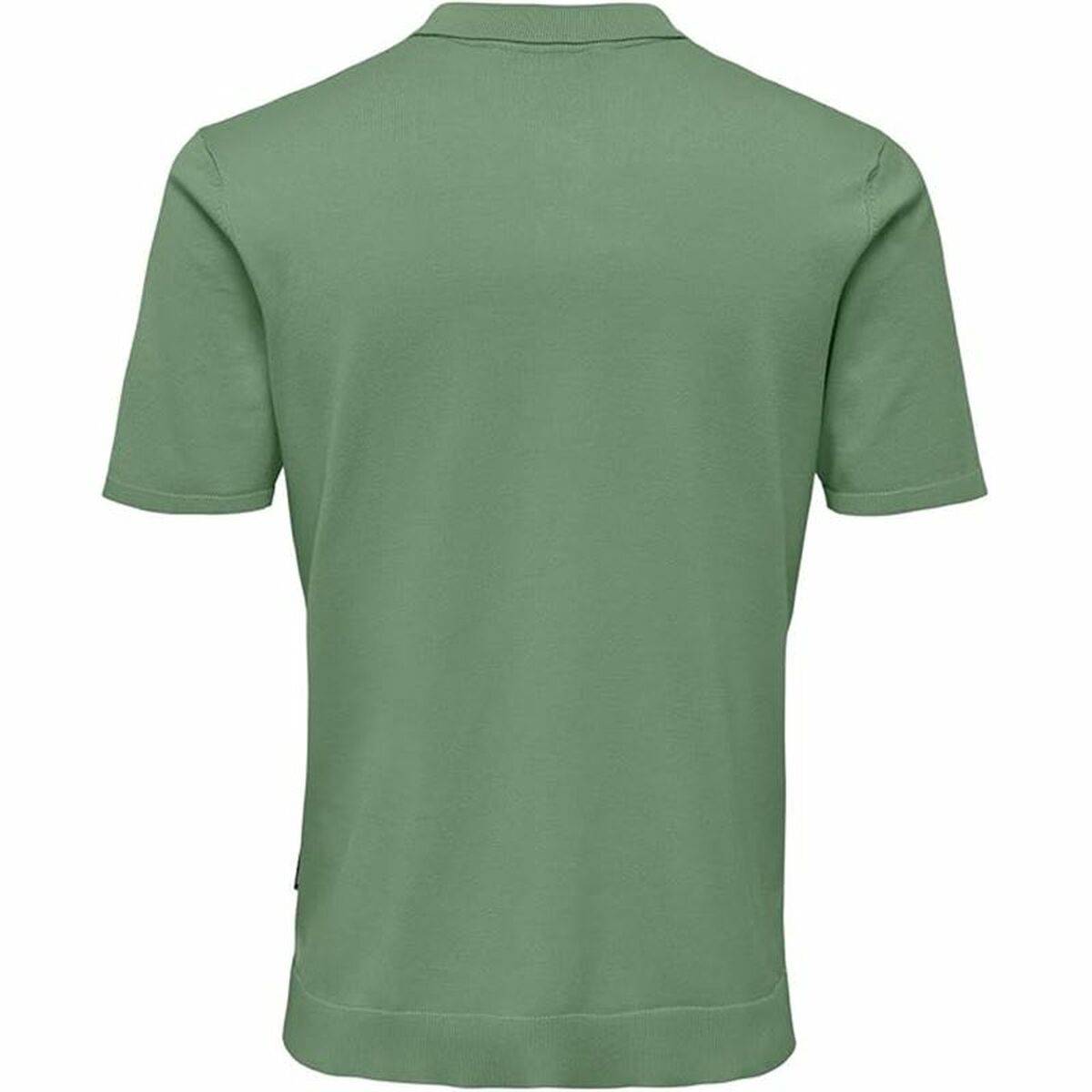 Polo de Manga Corta Hombre Only & Sons Onswyler Life Reg 14 Ss Knit Verde