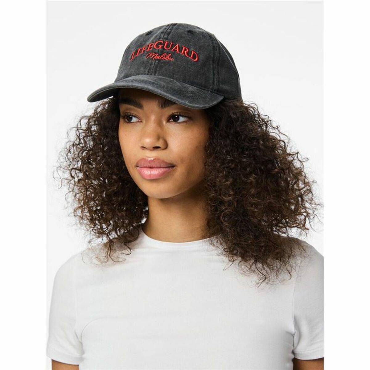 Gorra Deportiva Pieces 17156273-BS000045 Gris oscuro Talla única