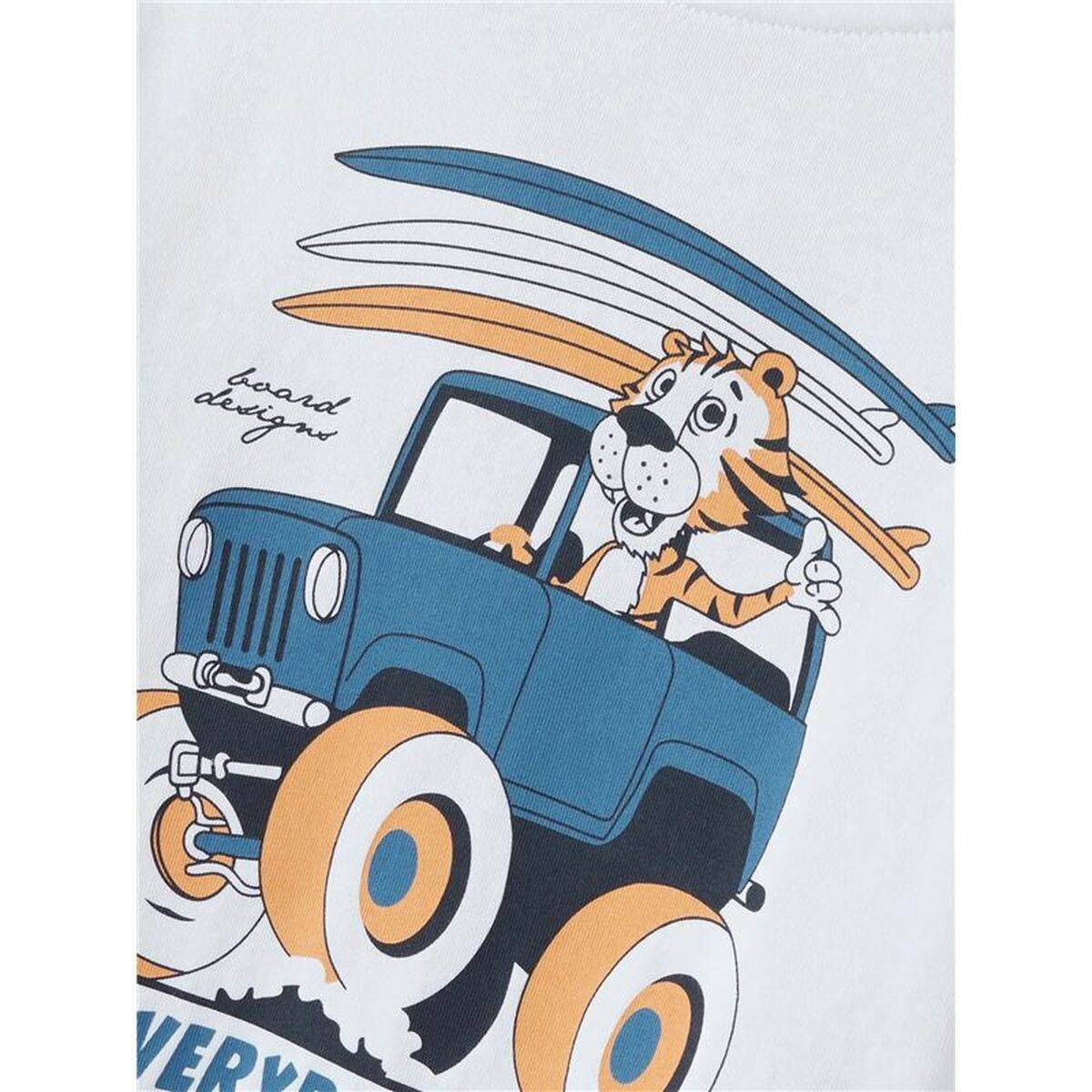 Camiseta de Manga Corta Infantil Name It Nmmvelix Nreg