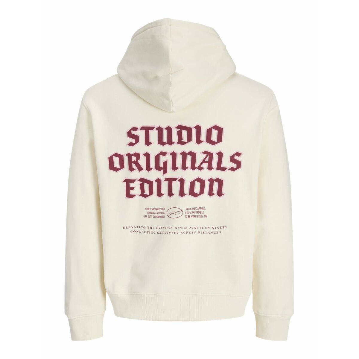 Sudadera con Capucha Hombre Jack & Jones JORMEADOWS SWEAT HOOD 12283868 Beige