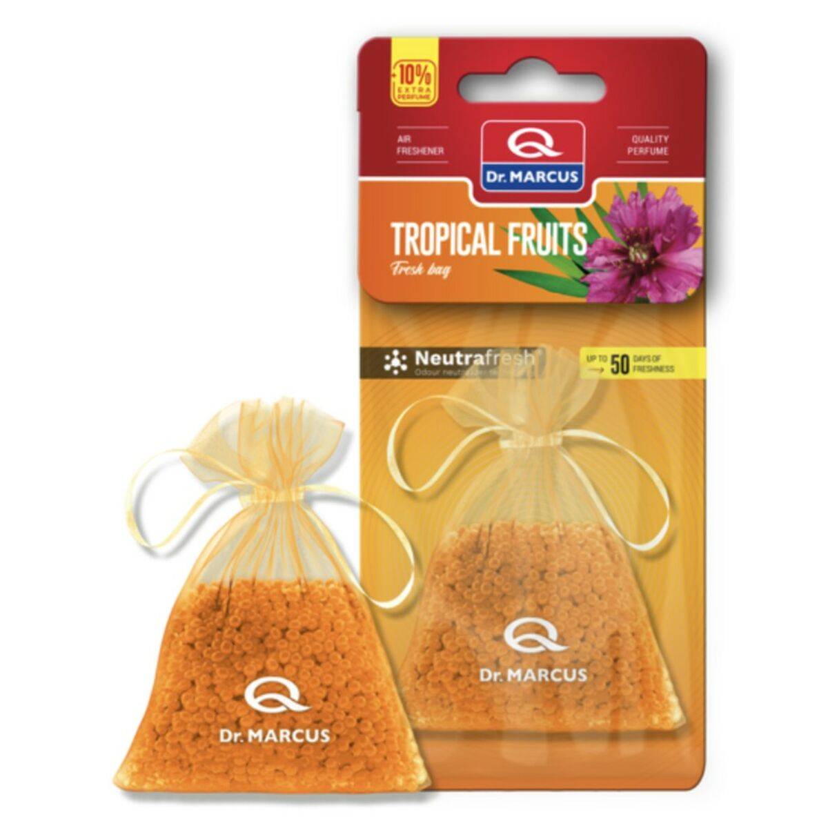Ambientador para Coche Dr Marcus Fresh Bag Tropical Fragancia Bolsita
