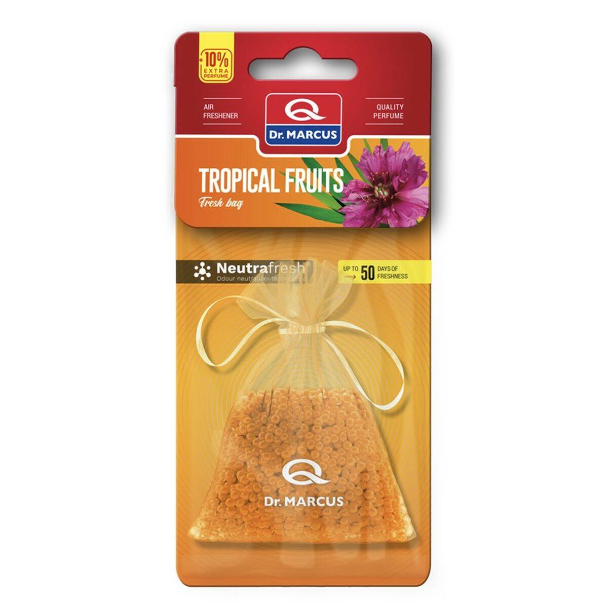 Ambientador para Coche Dr Marcus Fresh Bag Tropical Fragancia Bolsita