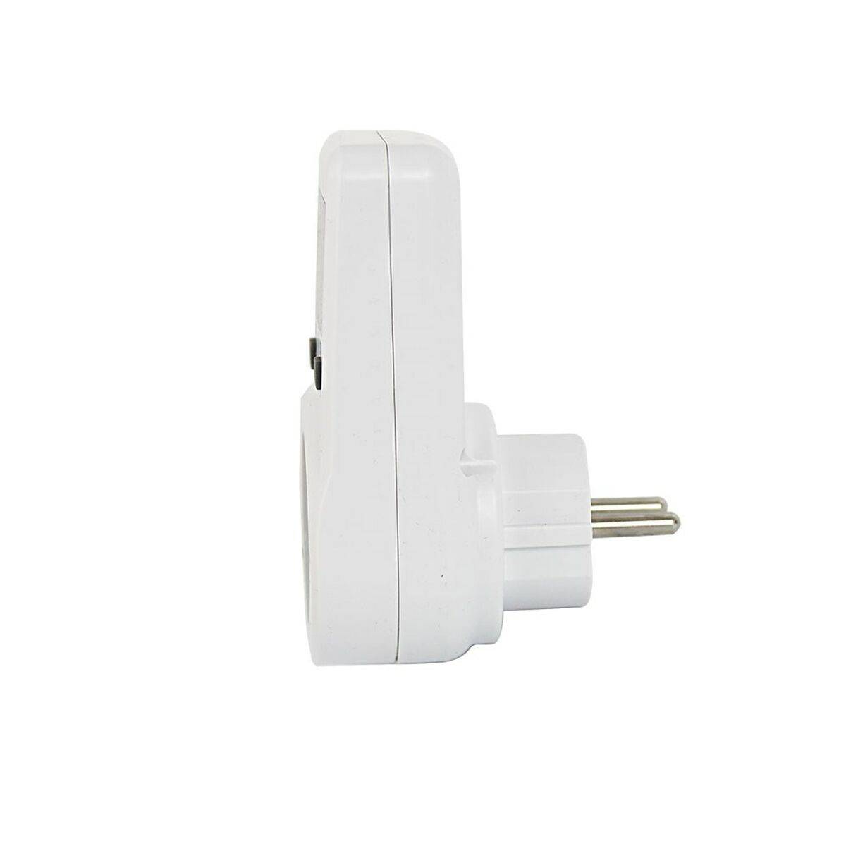 Enchufe con monitor de consumo eléctrico Esperanza ELA102 Blanco 3680 W