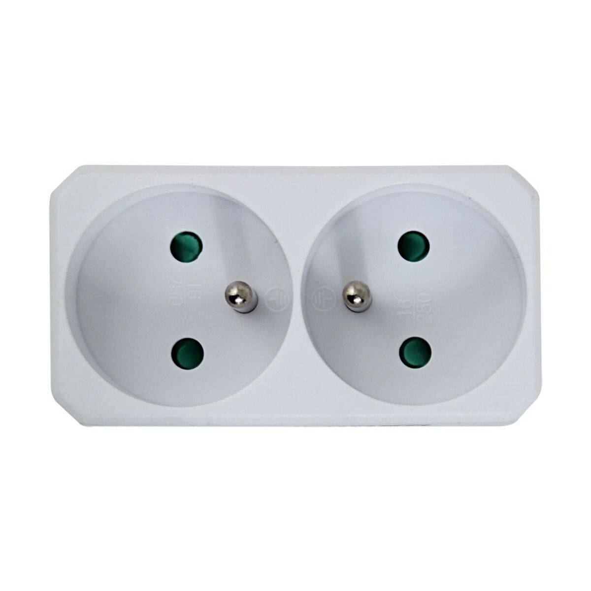 Ladrón de enchufe Esperanza ELK305W 2 Enchufes