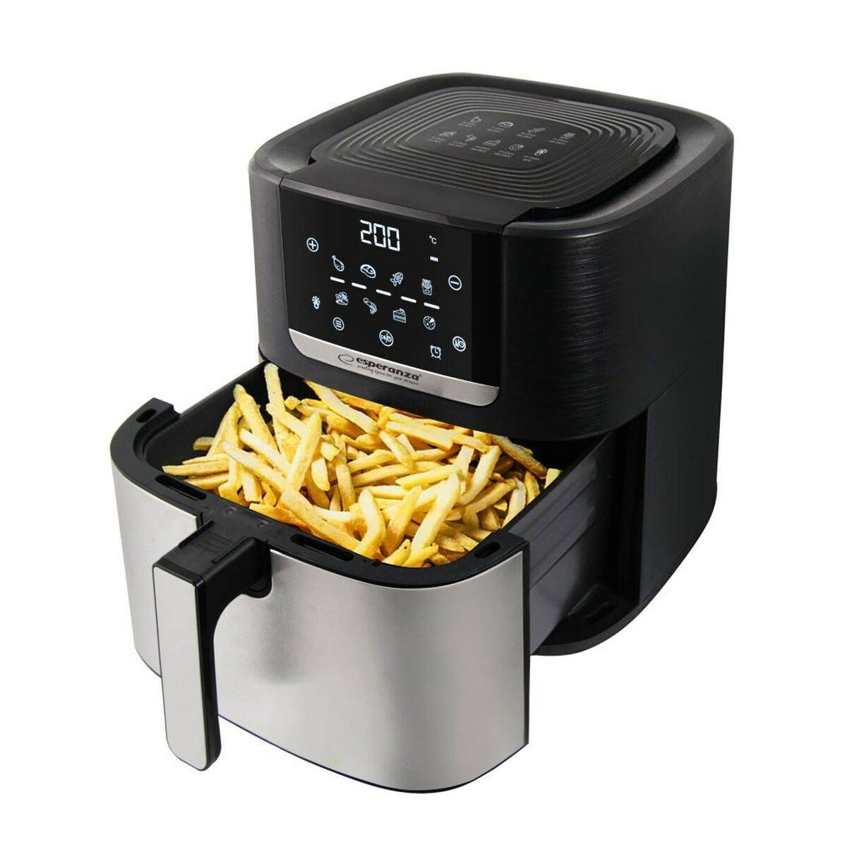 Freidora de Aire Esperanza EKA004 Negro 1700 W 8 L