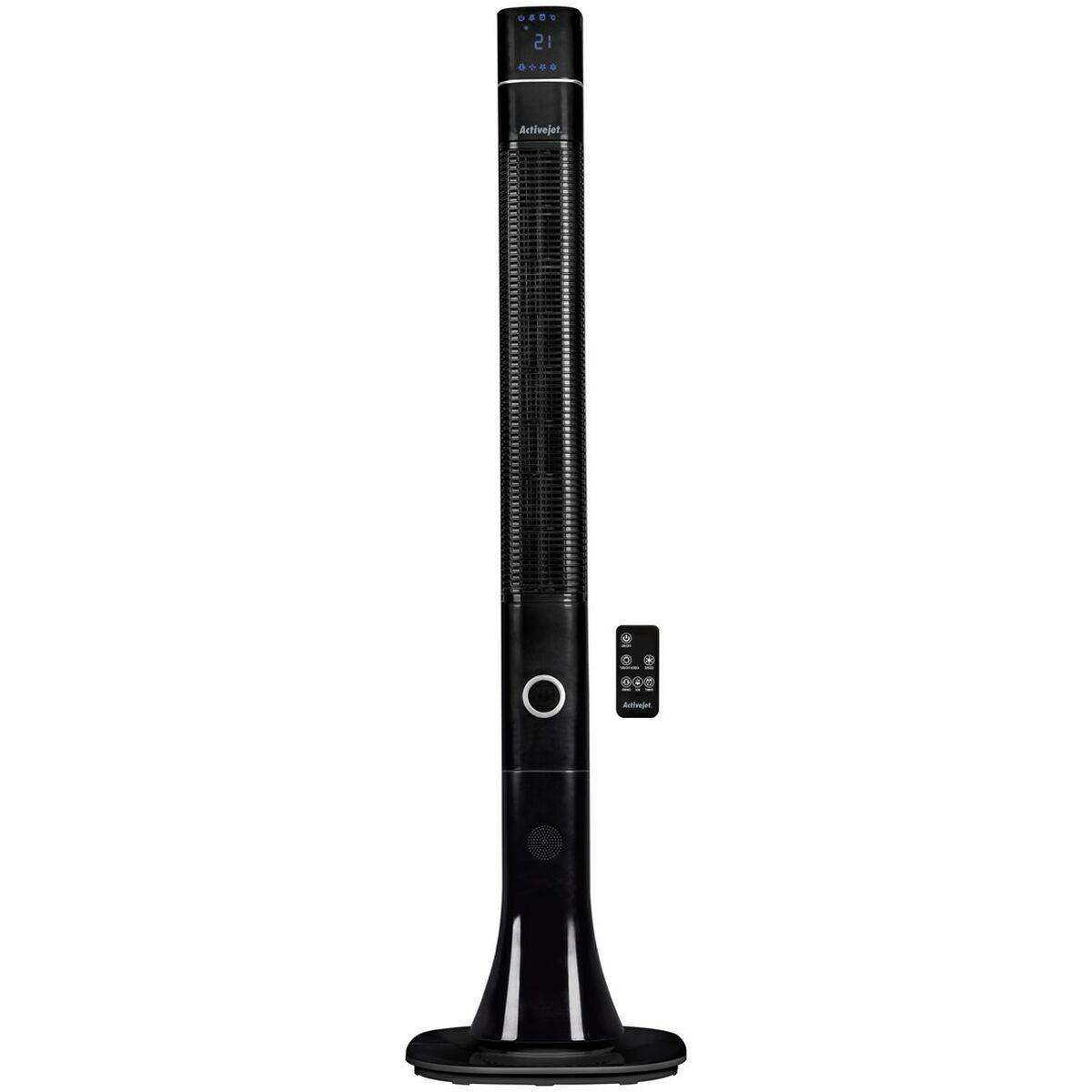 Ventilador de torre Activejet WKS-120CPJ Negro 60 W