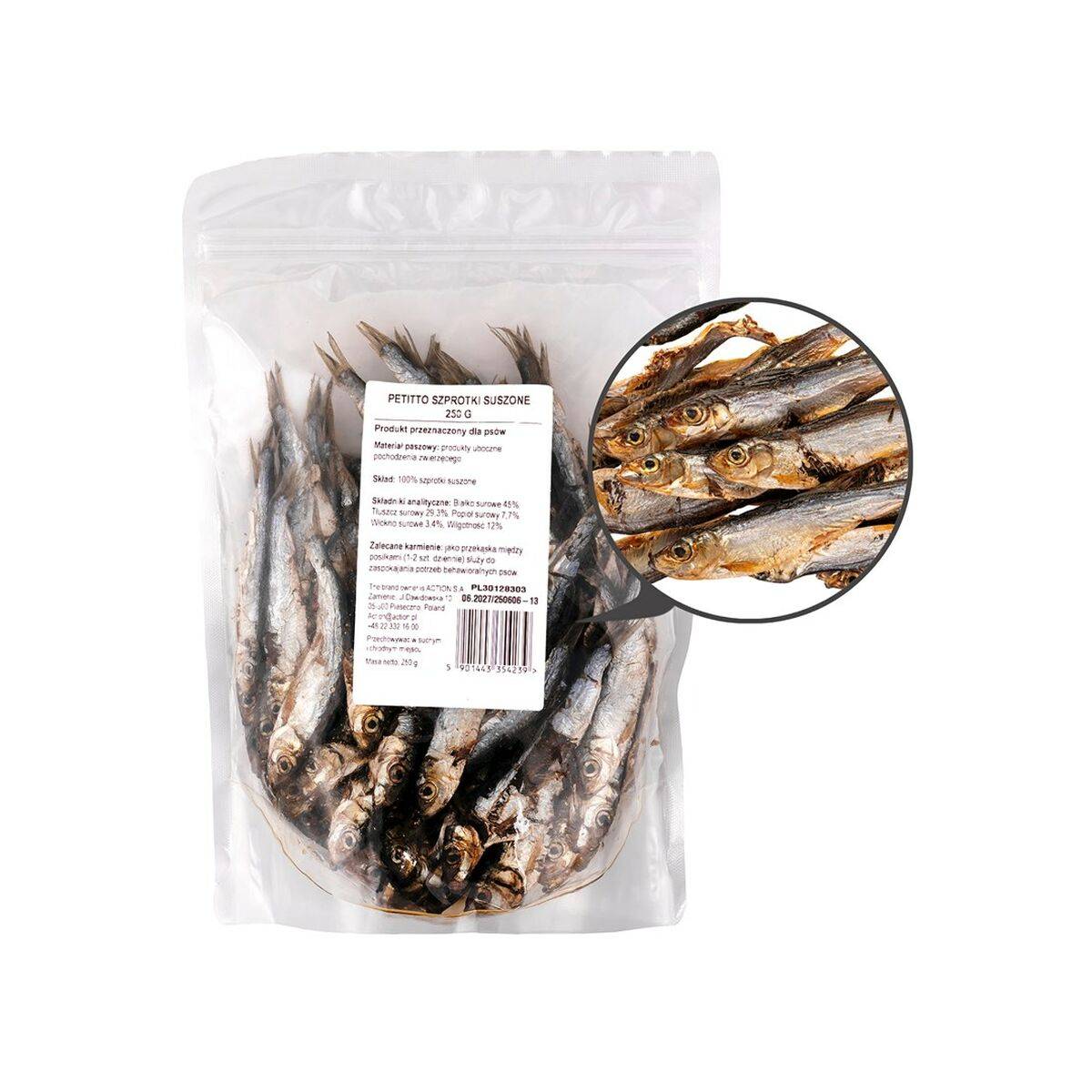 Snack para Perros Petitto Pescado 250 g