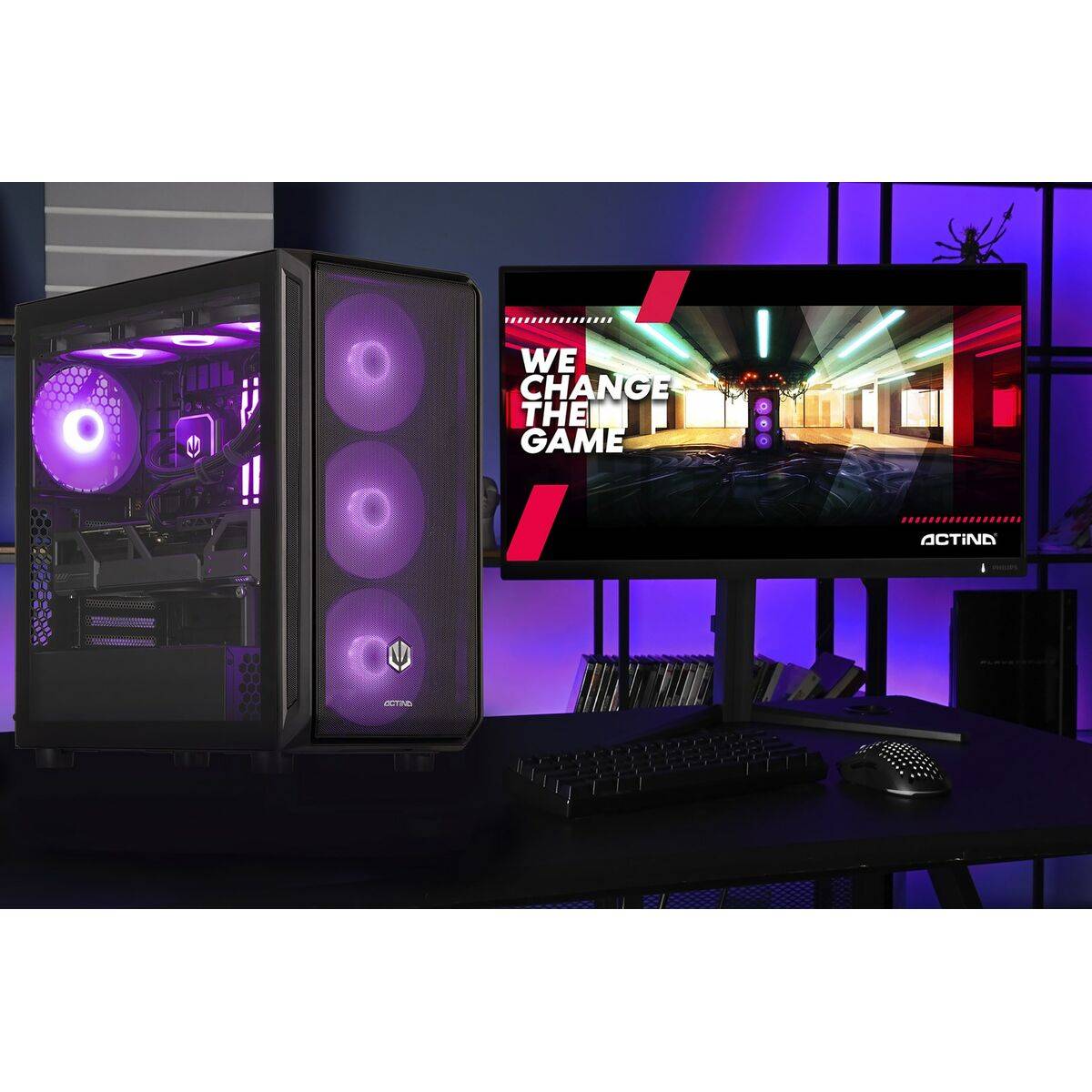 PC de Sobremesa Actina KOMACNGIP0261 AMD RYZEN™ 9 9900X 32 GB RAM 2 TB SSD