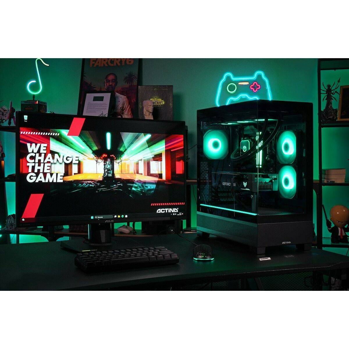 PC de Sobremesa Actina KOMACNGIP0303 AMD Ryzen 7 7800X3D 32 GB RAM 2 TB SSD RTX 5080