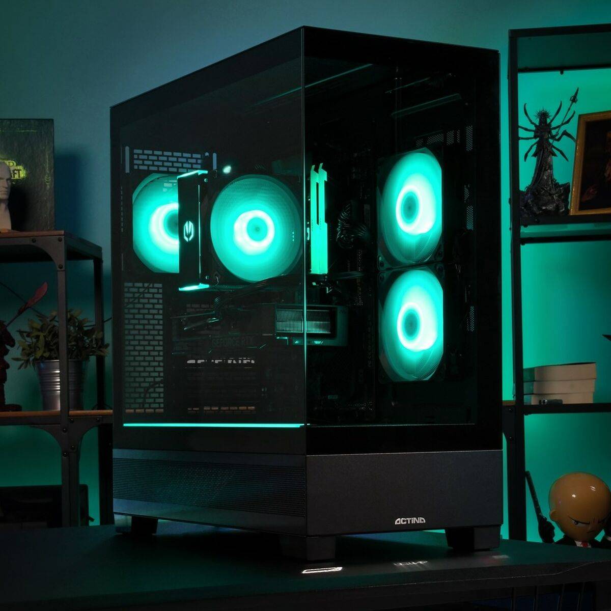 PC de Sobremesa Actina KOMACNGIP0369 Intel Core i7-8700 AMD Ryzen 7 8700F 32 GB RAM 1 TB SSD geforce rtx 5060