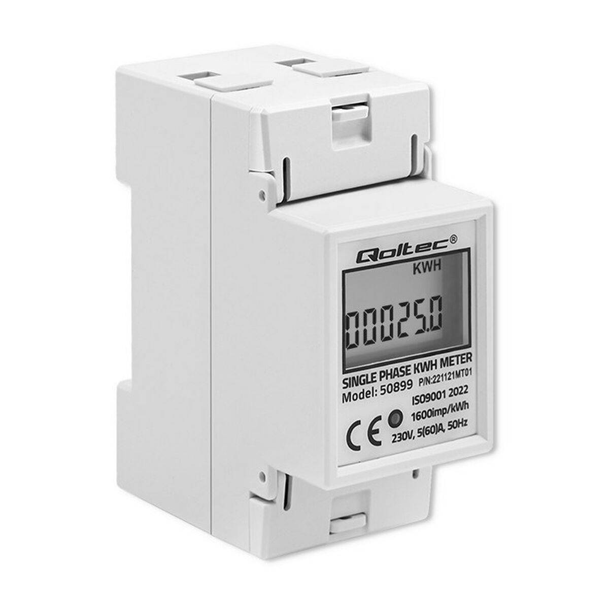 Contador de Consumo de Energía Qoltec 50899