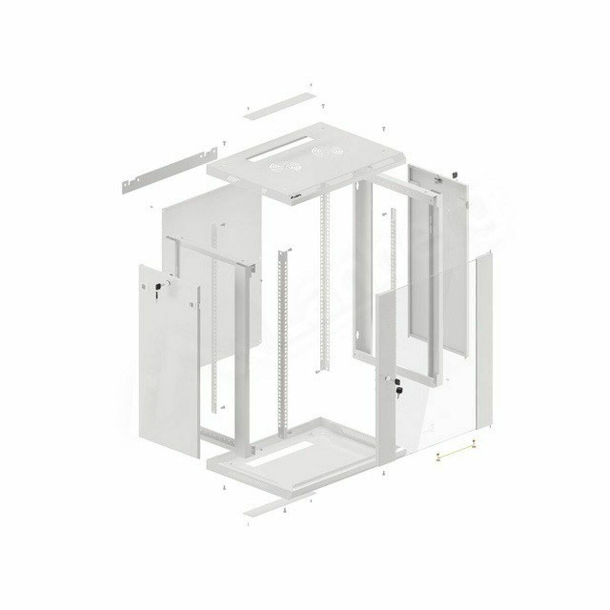 Armario Rack Mural Lanberg WF01-6415-10S