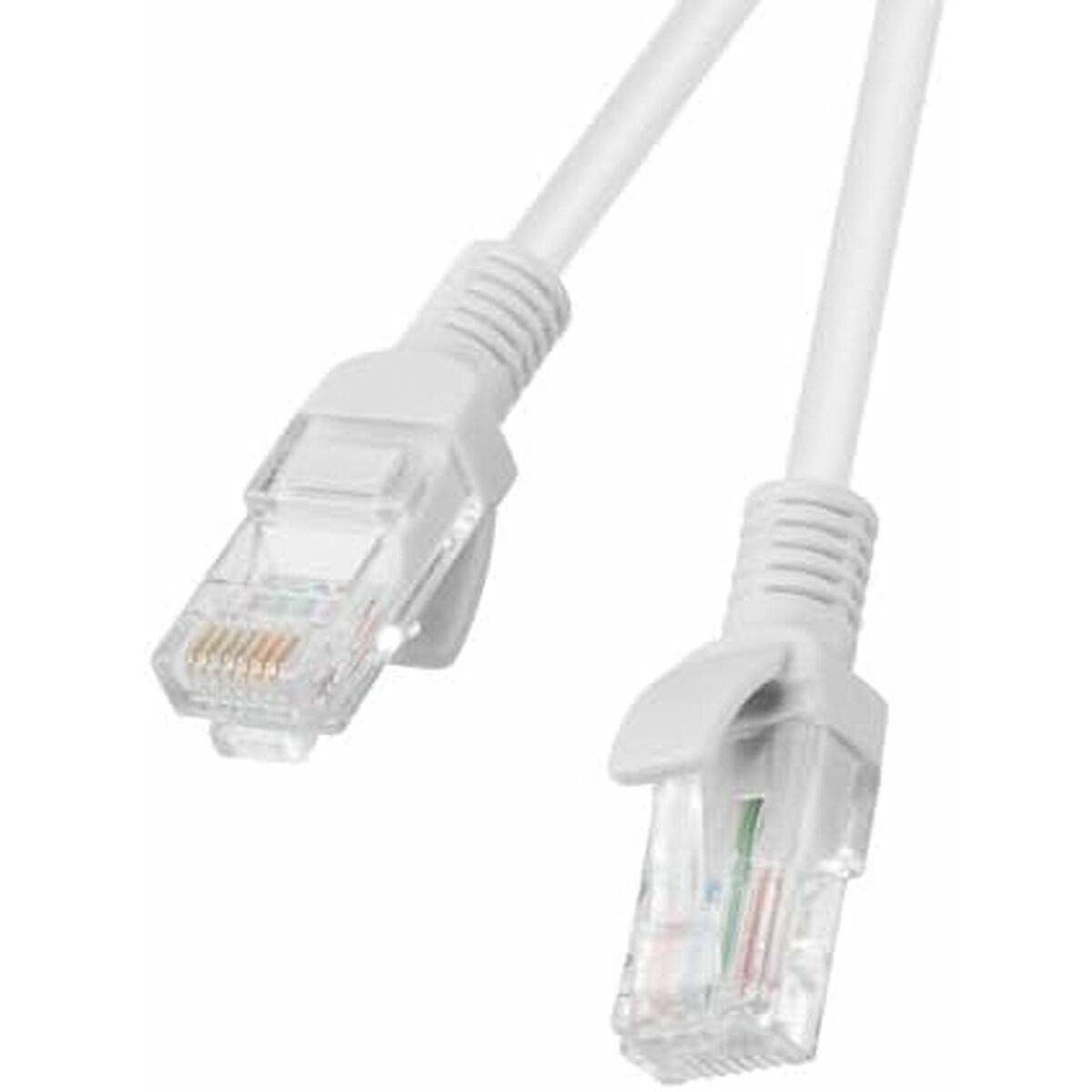 Cable de Red Rígido UTP Categoría 6 Lanberg PCU6-20CC-0025-S Gris 25 cm 10 Unidades