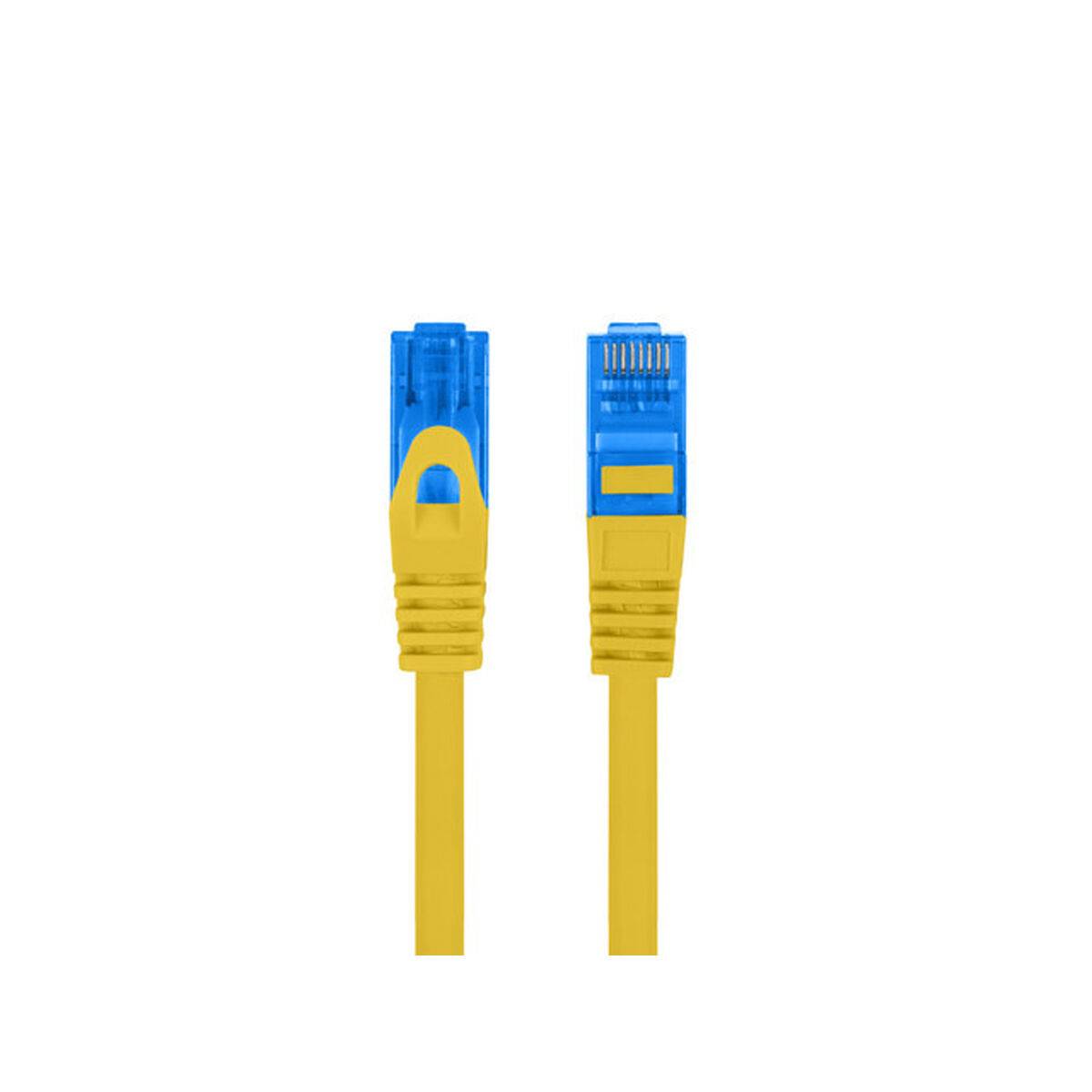 Cable de Red Rígido UTP Categoría 6 Lanberg PCF6A-10CC-1000-Y Amarillo