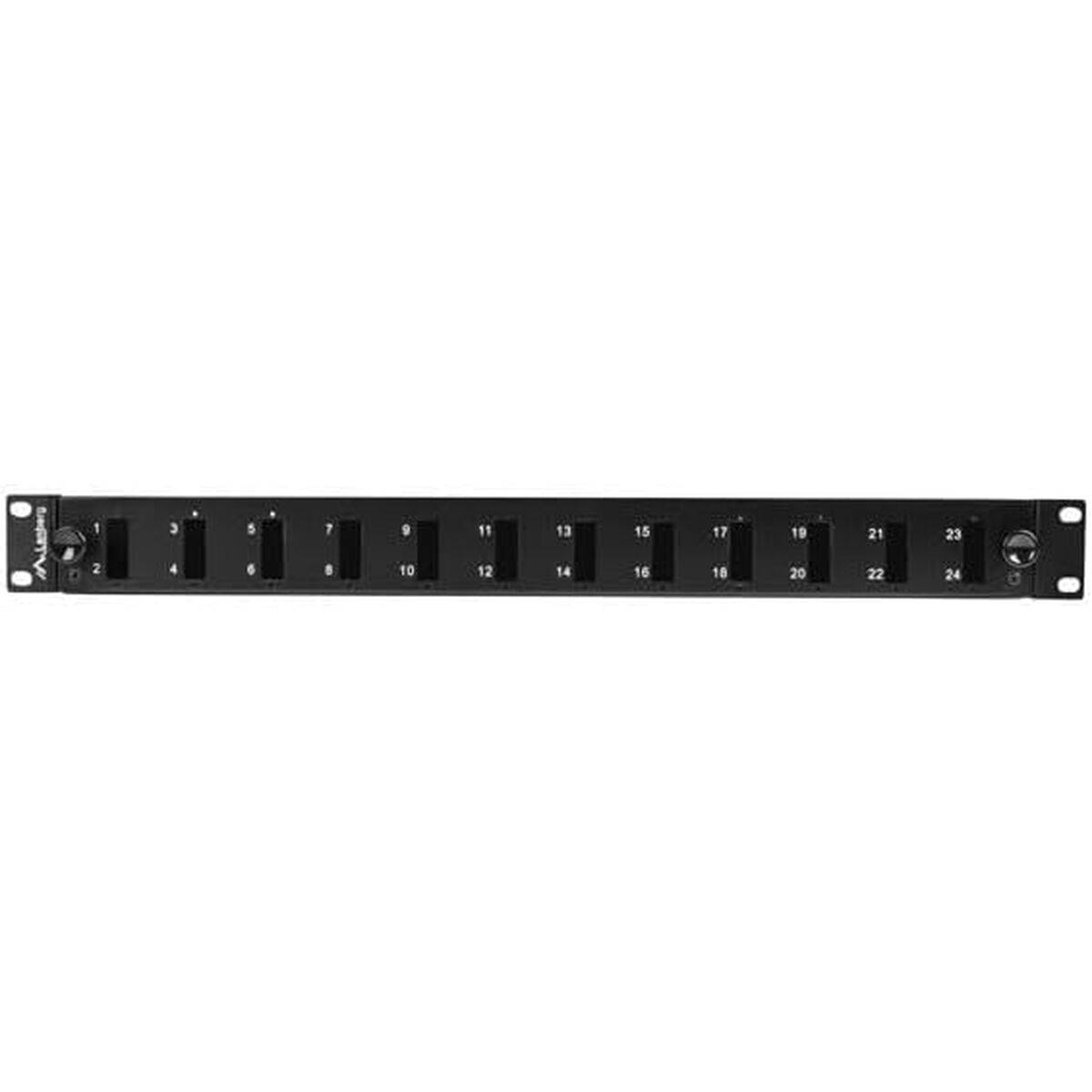 Patch Panel 24 Puertos UTP Categoría 6 Lanberg FOP1-12SD-LQB