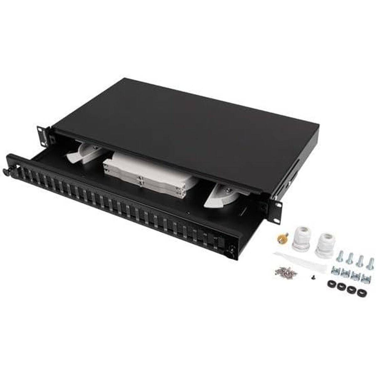 Patch Panel 24 Puertos UTP Categoría 6 Lanberg FOP1-24SD-LQB