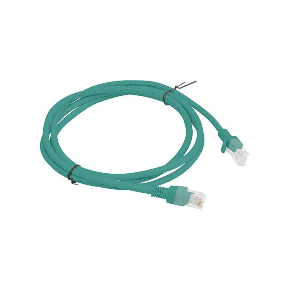 Cable de Red Rígido UTP Categoría 5e Lanberg PCU5-20CC-0150-G Verde 1,5 m
