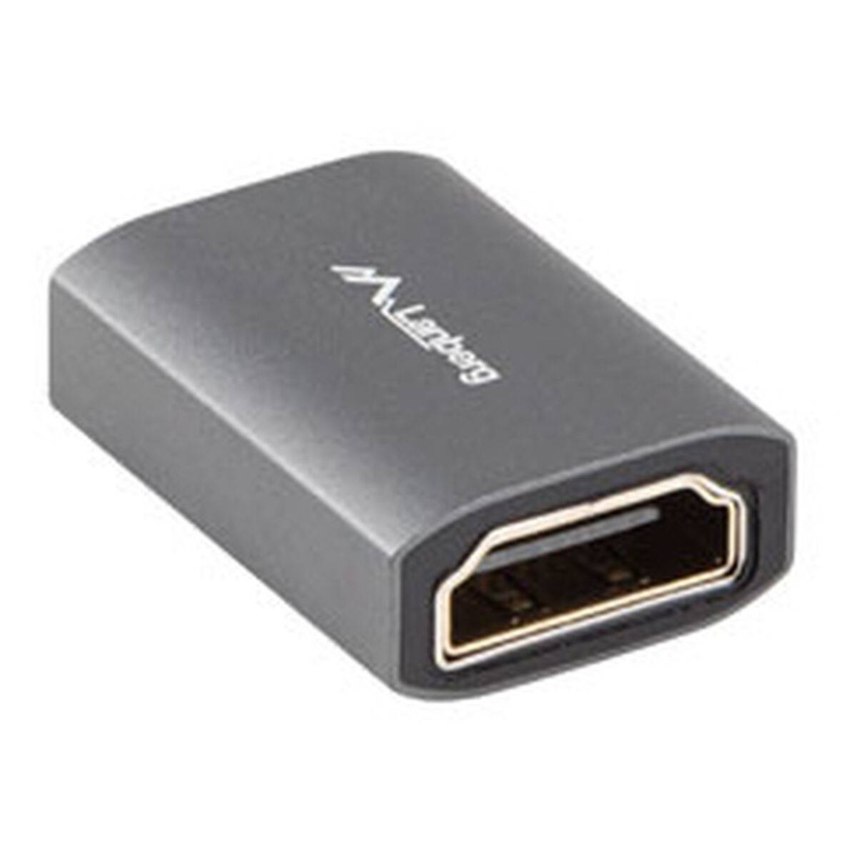Adaptador HDMI Lanberg AD-HDMI-02 Plateado